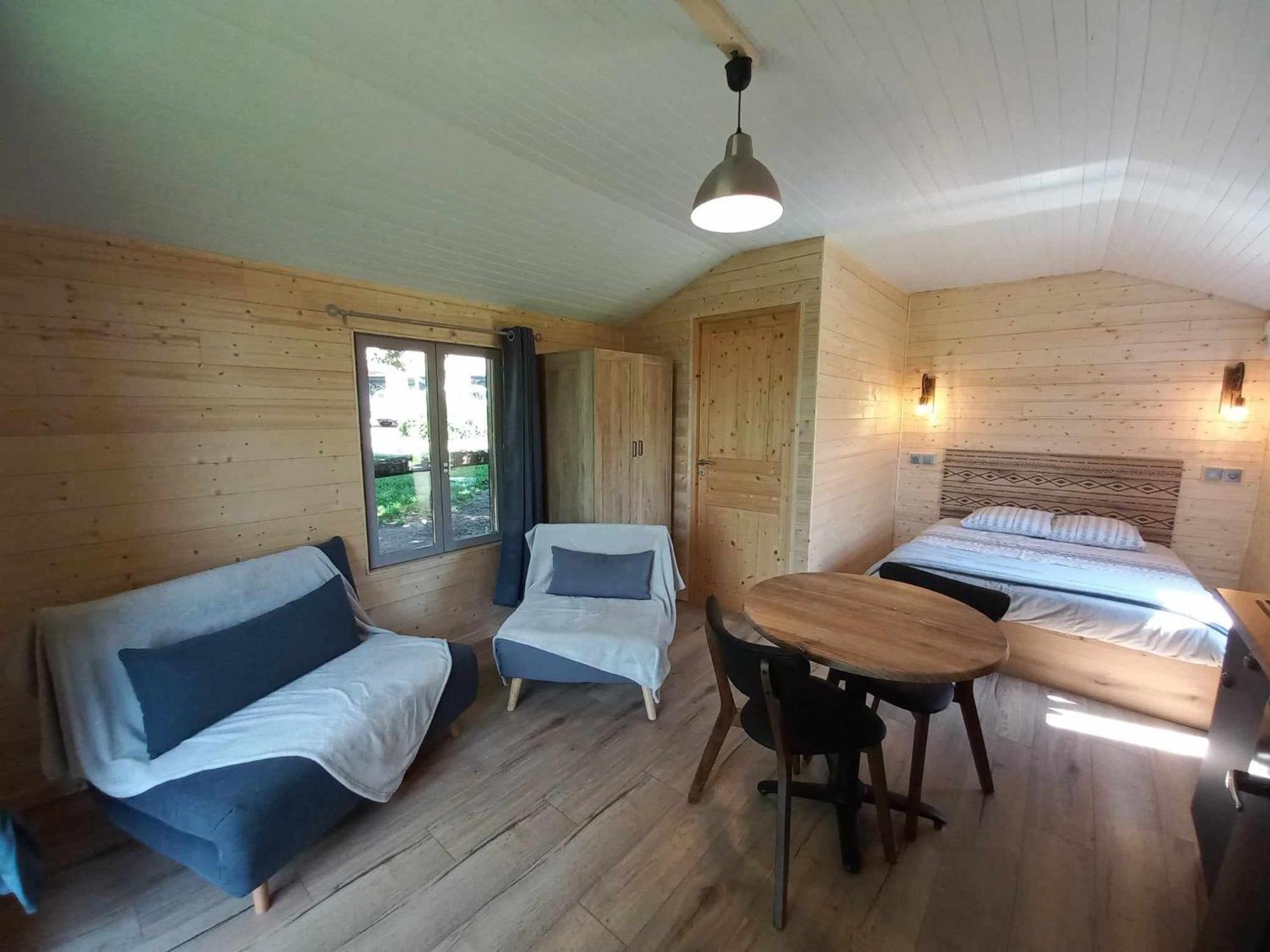 Le Petit Chalet Du Macquart P.O.A. Ranch, 2 A 3 Pers, Saint-Martin-de-Fugeres Exteriör bild