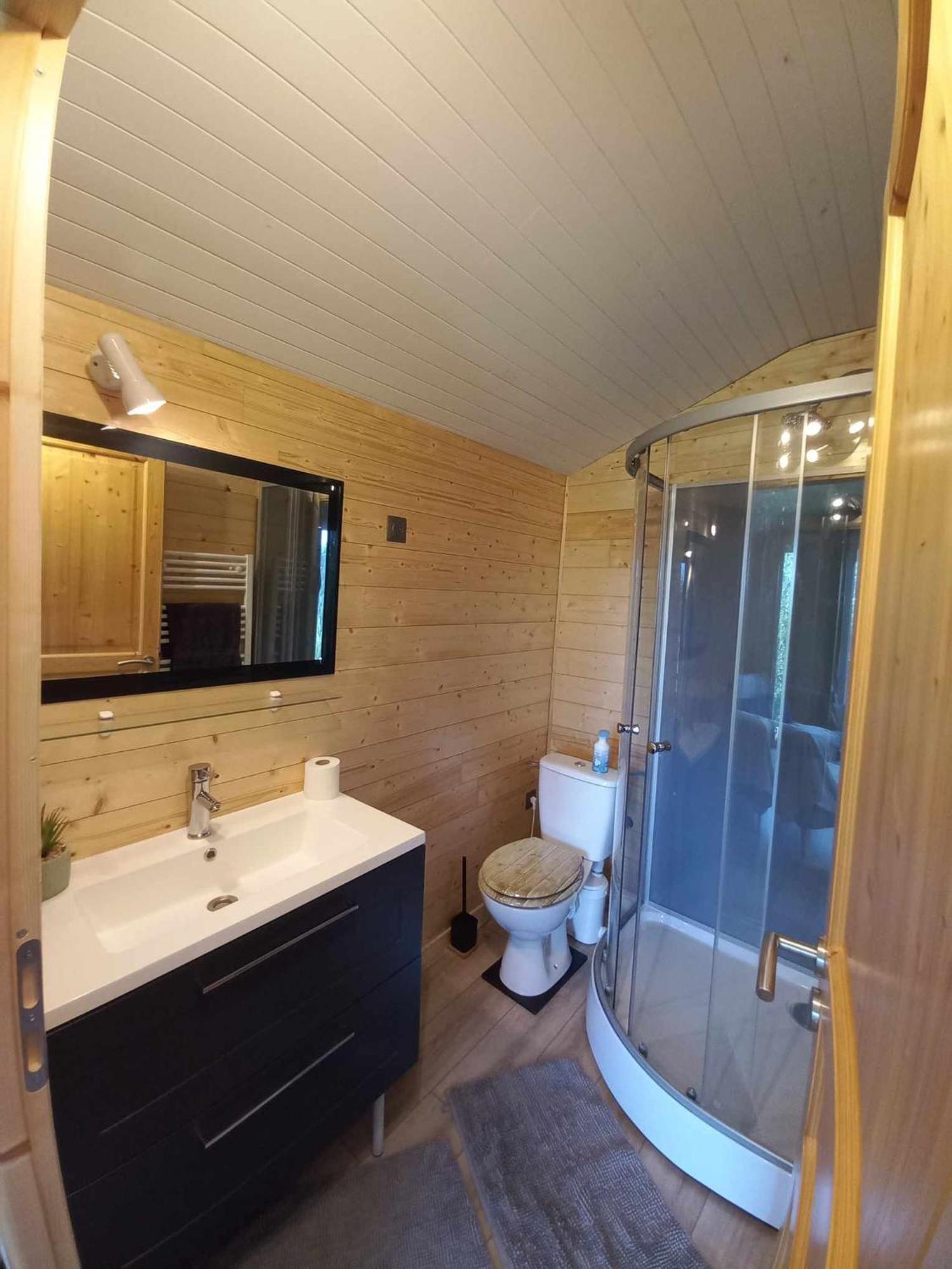 Le Petit Chalet Du Macquart P.O.A. Ranch, 2 A 3 Pers, Saint-Martin-de-Fugeres Exteriör bild