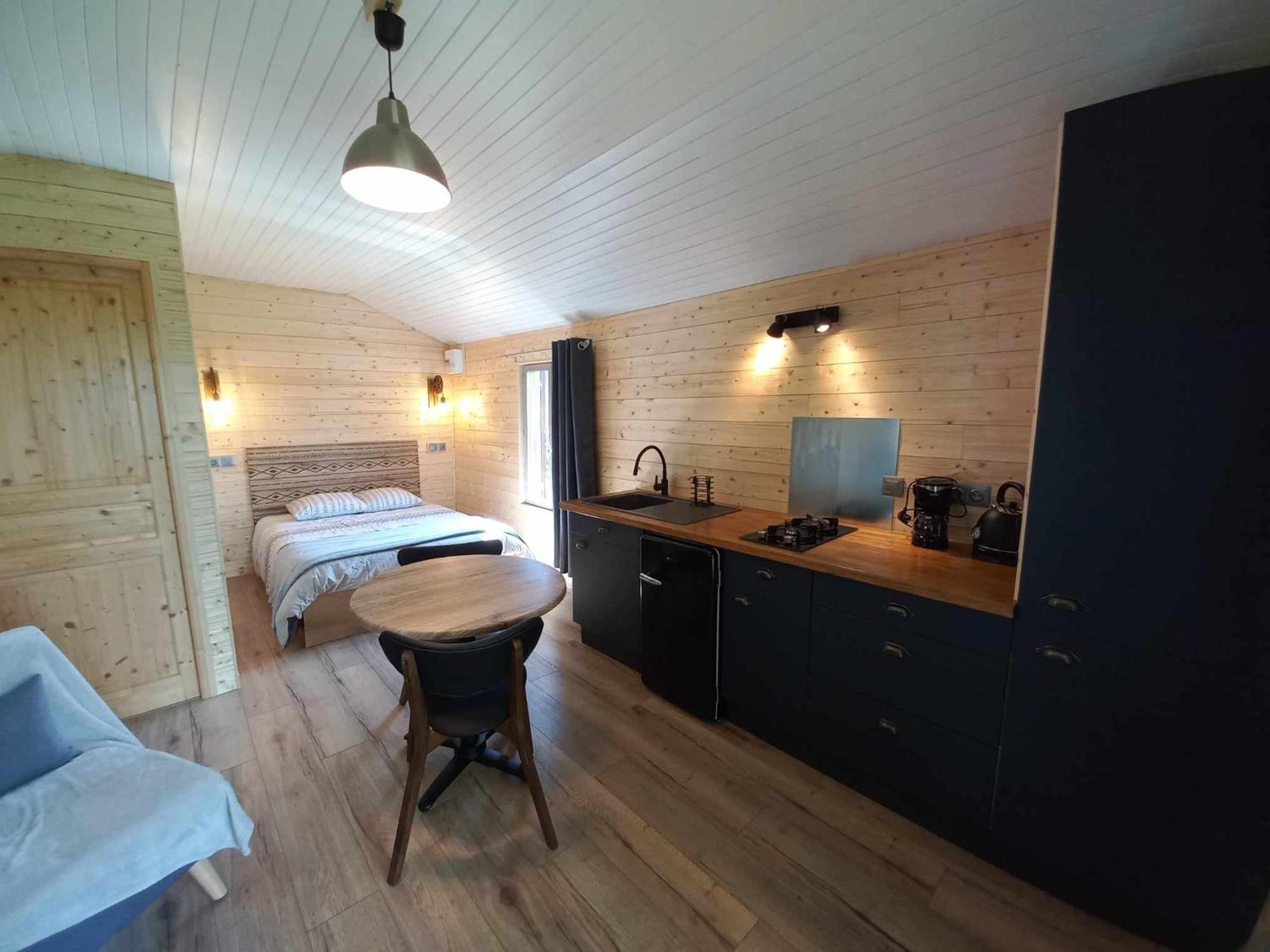Le Petit Chalet Du Macquart P.O.A. Ranch, 2 A 3 Pers, Saint-Martin-de-Fugeres Exteriör bild
